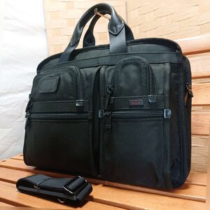 【極美品】TUMI トゥミ【26516DH】 ブリーフケース ショルダーバッグ ビジネスバッグ バリスティックナイロン【ブラック】