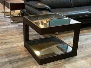 D-03066HY3021X24R 美品 moda en casa モーダエンカーサ dice 50 coffee table ② ダイス50 コーヒーテーブル サイドテーブル 店舗受渡歓迎