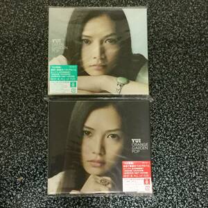 【新品】YUI/ORANGE GARDEN POP・GREEN GARDEN POP 初回盤DVD付 2枚セット■送料185円～ ネコポス匿名発送対応