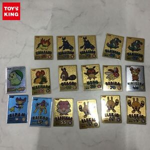 1円〜 Meiji ポケモン ゲットカード金 ヒノアラシ、ゲットカード銀 ヒメグマ、ゲットカード ブルーメタリック ライコウ 他