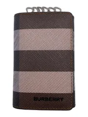 BURBERRY バーバリーチェック 6連キーケース レザー 80527991 ブラウン