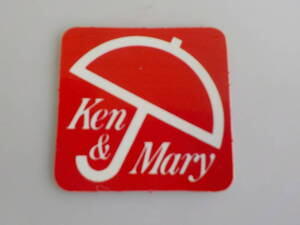 旧車 KEN＆MARY　ケンメリ スカイライン ステッカー 昭和 レトロ ステッカー