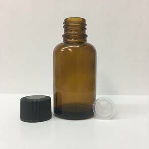 新品 特価 １０本セット即決 遮光瓶 茶色 ローション中栓容器 30ml アロマ エッセンシャルオイル キャリアオイル コスメ 保存 詰替