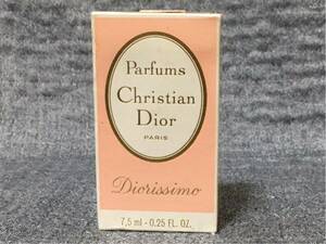 G4E359◆新古品◆ クリスチャンディオール Christian Dior ディオリシモ Diorissimo パルファム ミニ香水 7.5ml 