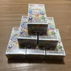 ポケモンカードゲーム テラスタルフェスex 新品未開封シュリンク付き6BOX