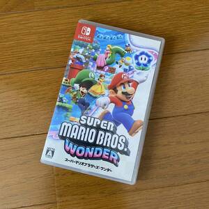 極美品！ Nintendo Switch スーパーマリオブラザーズ・ワンダー SUPER MARIO BROS.WONDER