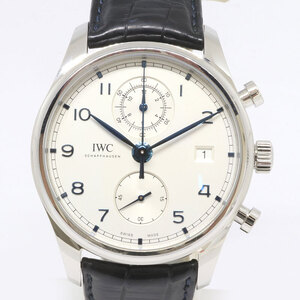 IWC ポルトギーゼ・クロノグラフ・クラシック IW390302 メンズ 自動巻 腕時計 (質屋 藤千商店)