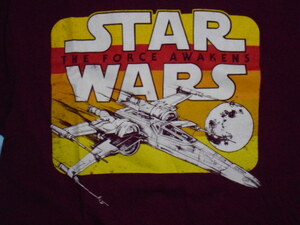 Ｘウイング・スターファイター　STAR WARS　スターウォーズ　古着　Ｔシャツ　Ｍ