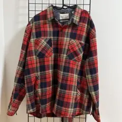 チェックシャツ　weatherproof アメカジ　古着