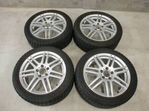 ベンツ　CLAクラス・Ａ・Ｂ・Ｃクラス等に　ATS ７J-１７ ET５０＋ヨコハマ ice GUARD iG60 ２２５/４５Ｒ１７ ２０１８ｙモデル中古品４本