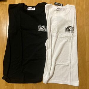 新品 2枚セット LURKING CLASS ムラスポ コラボ Tシャツ サイズs ブラック ホワイト ムラサキスポーツ ラーキングクラス SketchyTank