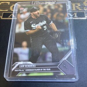 【リアム・ヘンドリックス】2023 MLB Topps Now Players Choice Awards #pca-3 Liam Hendrikslホワイトソックス