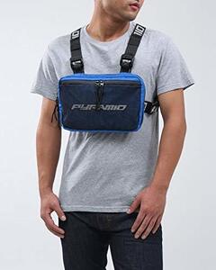 BAG208)BLACK PYRAMID CHEST RIG チェストバッグ/ブルー/ブラックピラミッド/クリスブラウン(Y7161753)