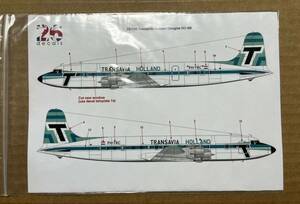 1/72 26Decal トランスアビア ホローランド航空 DC-6Bデカール