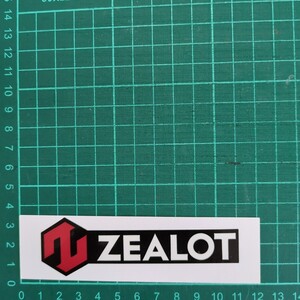 Zealot ジーロット ヘルメット バイク オートバイ ステッカー