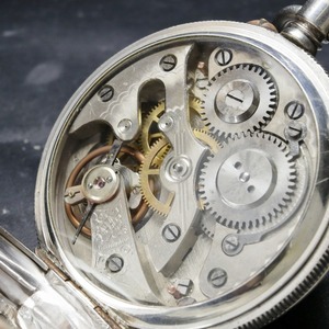 服部金太郎 Seikosha 銀無垢 Time Keeper タイムキーパー フルハンター 懐中時計 精工舎 1907-1914年頃製 黄金の刻