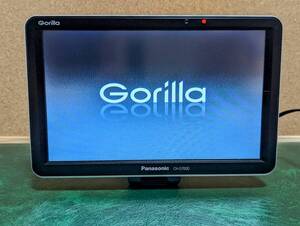 ★最新版★2024年12月版地図更新済み　Gorilla（ゴリラ） CN-G700D パナソニック ポータブルナビ カーナビ 　7インチ　ワンセグTV