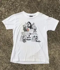 ディズニー　エロ　tシャツ　白雪姫　Mサイズ　ブート　レプリカ　古着