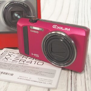 f002 Y6(60) CASIO EXILIM EX-ZR410 コンパクト デジタルカメラ 動作未確認 ジャンク