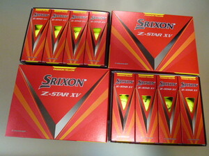 ◆2023！新品◆SRIXON/スリクソン/日本正規品 NEW Z-STAR XV/イエロー/2ダース/日本仕様モデル！/ダンロップ◆松山秀樹！