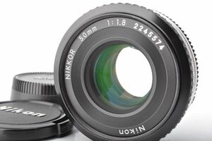 【美品】Nikon ニコン Ai-S NIKKOR 50mm F1.8　#n17