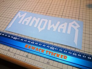 ★ステッカー★MANOWAR マノウォー　　　kawastk