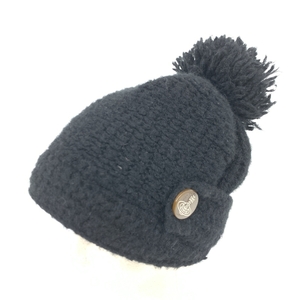◆Vivienne Westwood ヴィヴィアンウエストウッド ニット帽 ◆ ブラック レディース 帽子 ハット hat 服飾小物