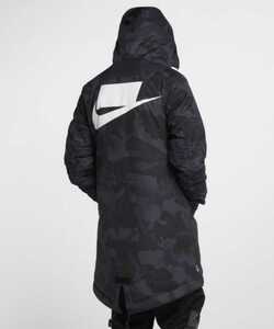 新品未使用 NIKE ナイキ シンセティックフィル モッズコート 迷彩 M