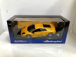 ☆AUTOart オートアート 1/18 ランボルギーニ ムルシエラゴ メタリックイエロー ミニカー☆