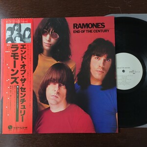 PROMO sample 見本盤 サンプル Ramones End Of The Century ラモーンズ エンド・オブ・センチュリー record レコード LP アナログ vinyl