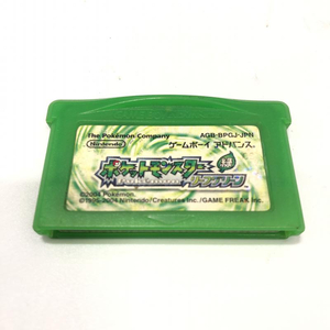 【中古】GBA）ポケットモンスターリーフグリーン(ソフト単品)