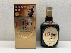 【未開栓】Old Parr オールドパー 12年 スコッチウイスキー 750ml 40% 古酒 箱