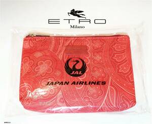 【新品・未開封】JAL 国際線ビジネスクラス アメニティー ポーチ ETRO(エトロ) グラナダカラー　日本航空