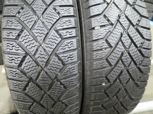 21年製 155/65R14 75T ◆CONTINENTAL VIKING CONTACT 7◆ 2本 B903 スタッドレス