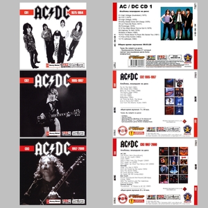 【スペシャル版】AC DC CD1+2+3 超大全集 まとめて35アルバムMP3CD 3P⊿