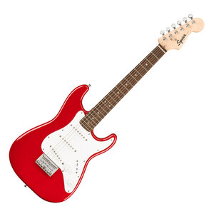 スクワイヤーギター Squier Mini Stratocaster Laurel Fingerboard Dakota Red エレキギター ギター子供用