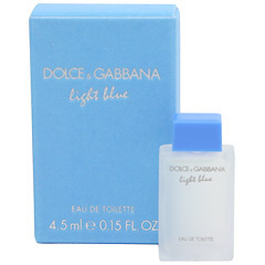 ドルチェ＆ガッバーナ ライトブルー ミニ香水 EDT・BT 4.5ml 香水 フレグランス LIGHT BLUE DOLCE＆GABBANA 新品 未使用