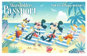 ストア出品 最新 東京ディズニーリゾート株主用パスポート TDR 株主優待券 東京ディズニーランド・シー 2025.6.30まで