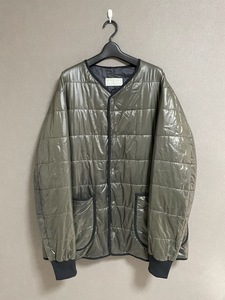 定価58300円 karrimor aspire NYLON PADDED JACKET ナイロン キルティング ライナー ノーカラー ジャケット 4D02MAI1 カリマー アスパイア