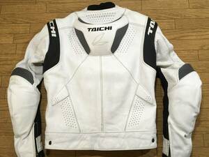 RS TAICHI VENTED 牛革レーシングレザーライディングJKT Lサイズ(表記EU/50) 身長168-172cm 肩/肘/背パッド・防風インナー付き 品番RSJ826