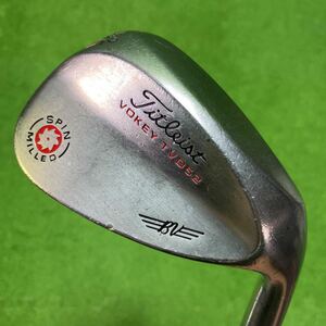 AI-101 Titleist タイトリスト VOKEY TVD52 SPIN MILLED ウェッジ 52°M 単品 スチールシャフト N.S.PRO 950GH フレックスS 全国送料無料