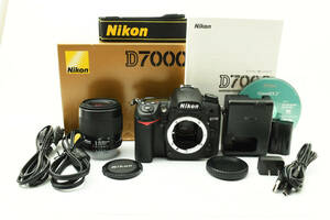 [極美品/作例有] Nikon D7000 + AF-Nikkor 35-80mm f4-5.6D ニコン デジタル一眼レフカメラ レンズセット 元箱シリアル一致 動作確認済み