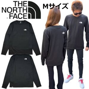 ザ ノースフェイス ロンT 長袖 Tシャツ NF0A87QN ブラック Mサイズ シンプルドームロゴ THE NORTH FACE M L/S SIMPLE DOME TEE 新品