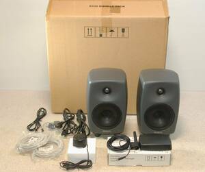 送料込み GENELEC パワードモニタースピーカー 8330A◇8300-601 GLM 2.0 ネットワークアダプター/9310AM ボリュームコントローラー