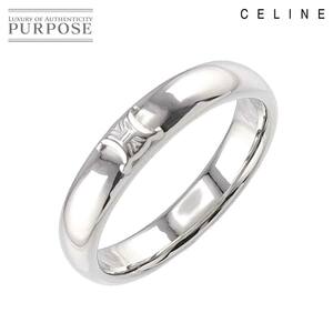 セリーヌ CELINE 7号 リング Pt プラチナ 指輪 Ring 90224948