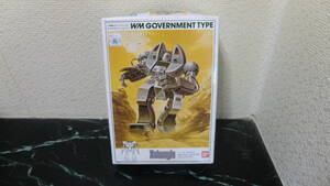 戦闘メカ ザブングル 戦闘メカザブングル xabungle bandai バンダイ 昭和レトロ プラモデル wm government type ガバメントタイプ おもちゃ