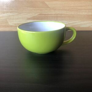 カラフル　スープカップ 緑色