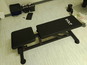 インクラインベンチ Wout ワウト 可変式 フラットベンチ シットアップ ダンベルベンチ ベンチプレス トレーニング 筋トレ 