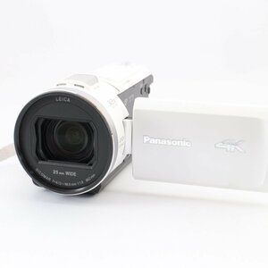 パナソニック 4K ビデオカメラ VX1M 64GB あとから補正 ホワイト HC-VX1M-W