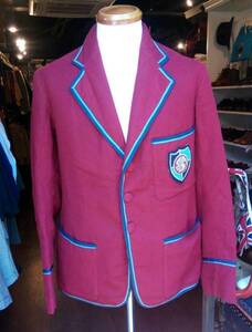 イギリス古着 1930s college JACKET school JACKET UKvintage カレッジジャケット スクールジャケット ブレザー BLAZER ヴィンテージ MV195